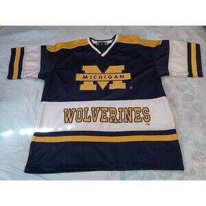 Michigan Wolverines Jersey Rare Y2K Size 2XL